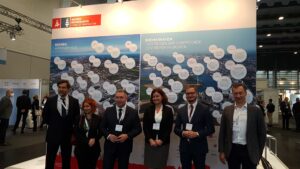 Członkowie wielkopolskiej delegacji na targach Hydrogen Technology Expo Europe