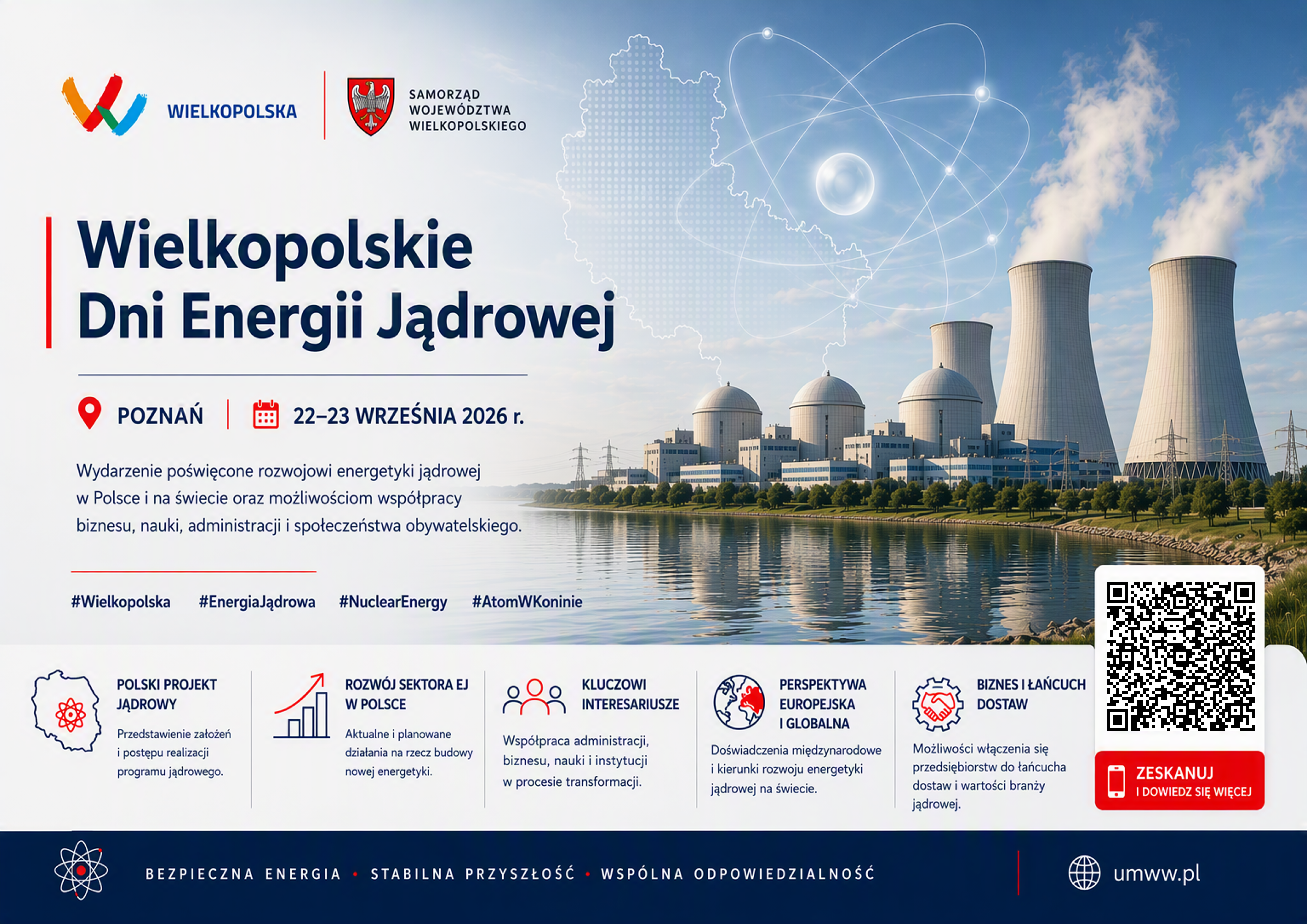 Ilustracja do artykułu: Wielkopolskie Dni Energii Jądrowej – wydarzenie poświęcone łańcuchowi dostaw i wartości energetyki jądrowej