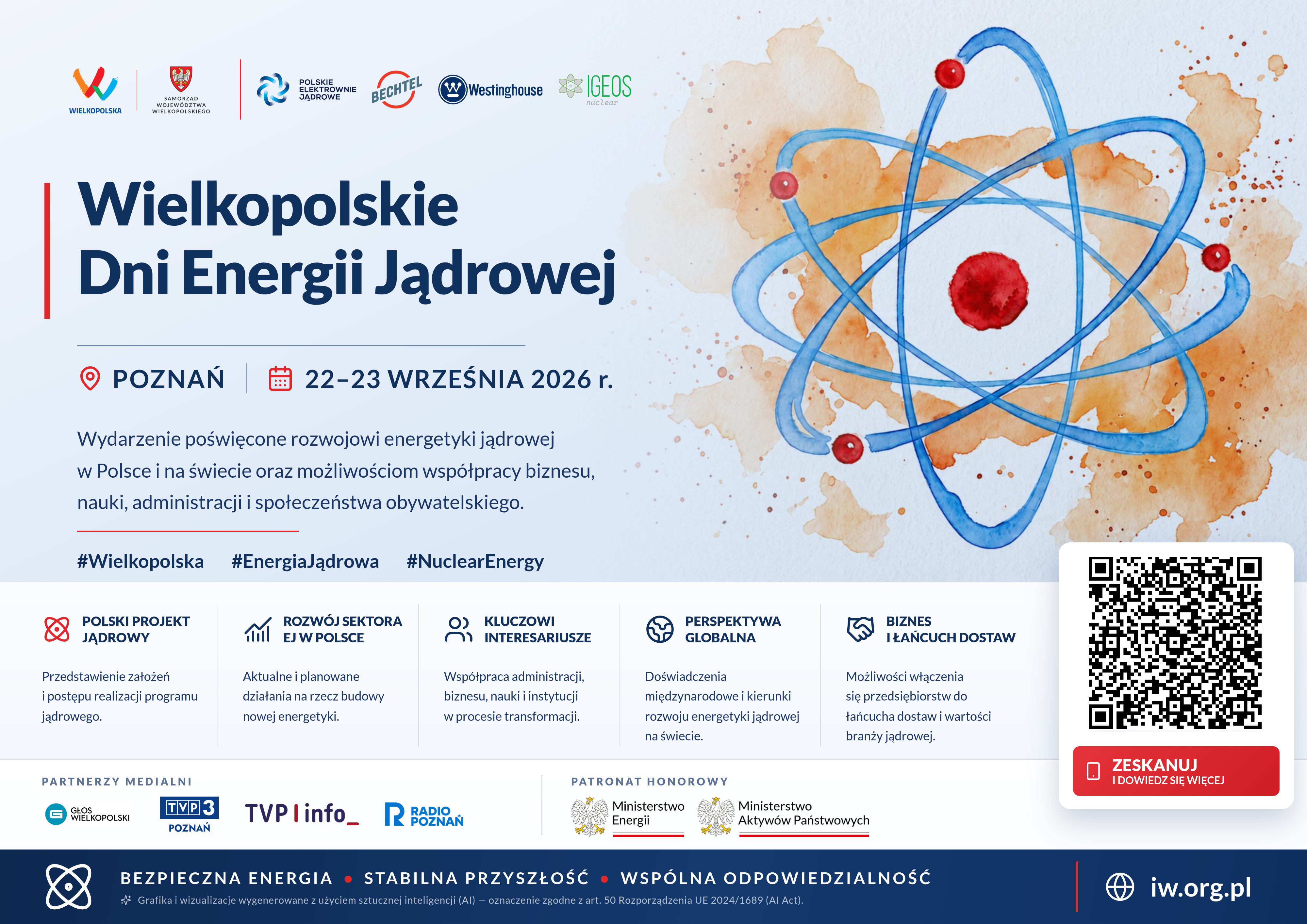 Ilustracja do artykułu: Wielkopolskie Dni Energii Jądrowej – wydarzenie poświęcone łańcuchowi dostaw i wartości energetyki jądrowej