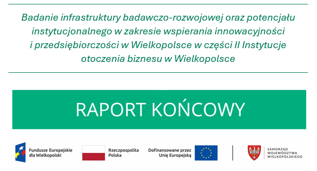 Ilustracja do artykułu: Rola instytucji otoczenia biznesu w ekosystemie innowacji Wielkopolski – wyniki badania