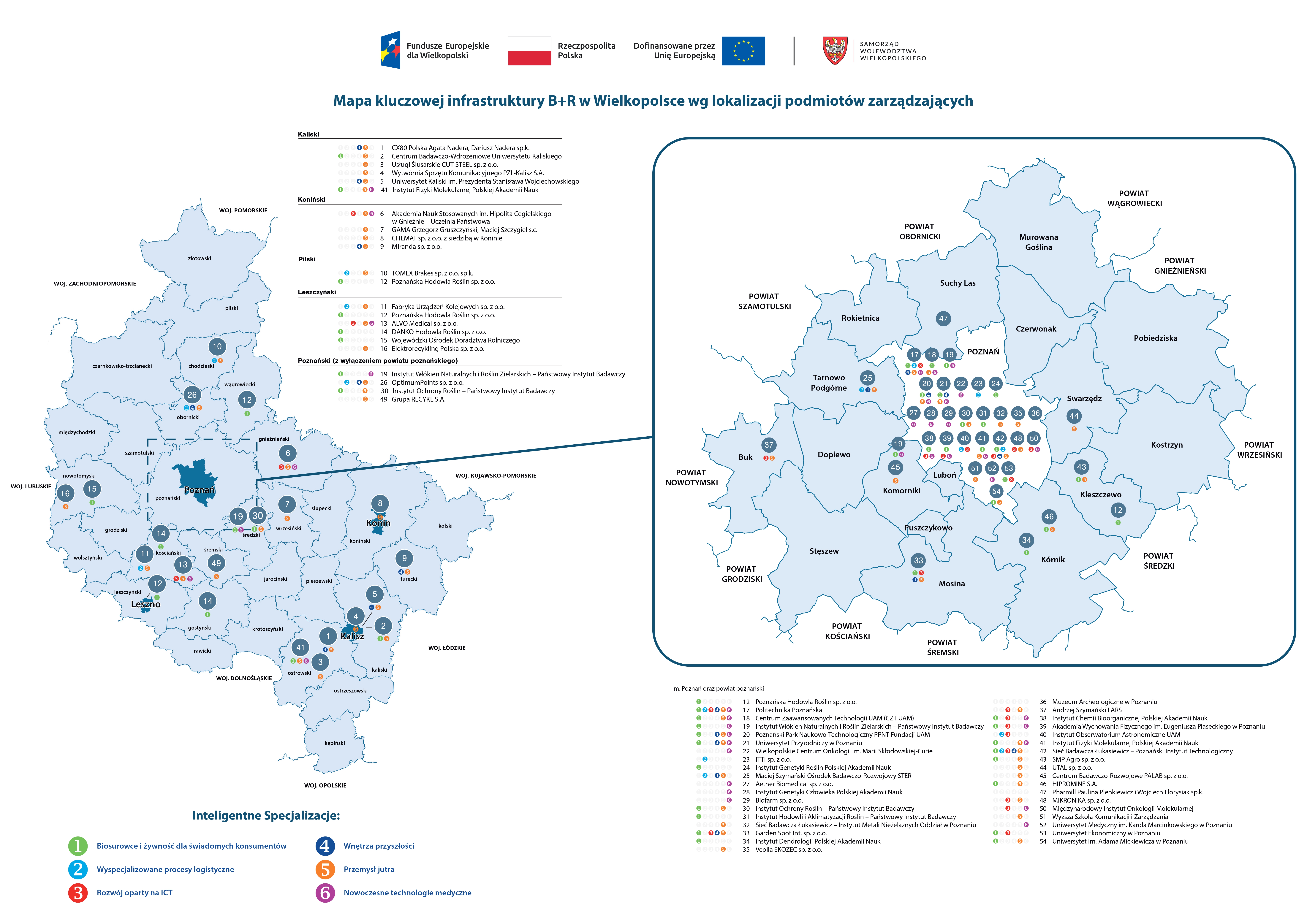 Ilustracja do artykułu: Potencjał infrastruktury B+R w Wielkopolsce – wyniki badania