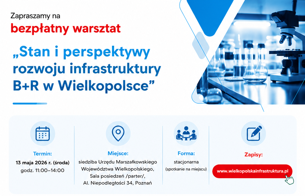 Ilustracja do artykułu: 13 maja 2026 r. – Spotkanie nt. infrastruktury B+R w Wielkopolsce